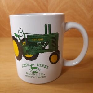 John Deere Mug Tractor Cup Coffee Mug Model "A" Moline Illinois John Deer Mug